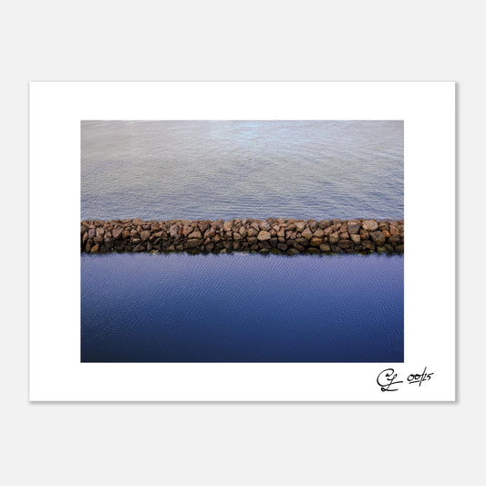 Breakwater at the Gray Ghost – Signed Fine Art Print