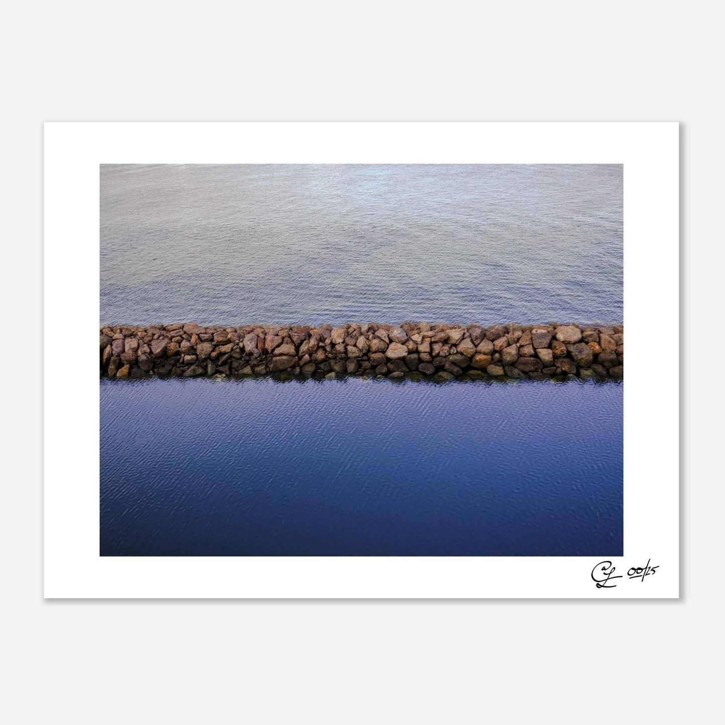 Breakwater at the Gray Ghost – Signed Fine Art Print