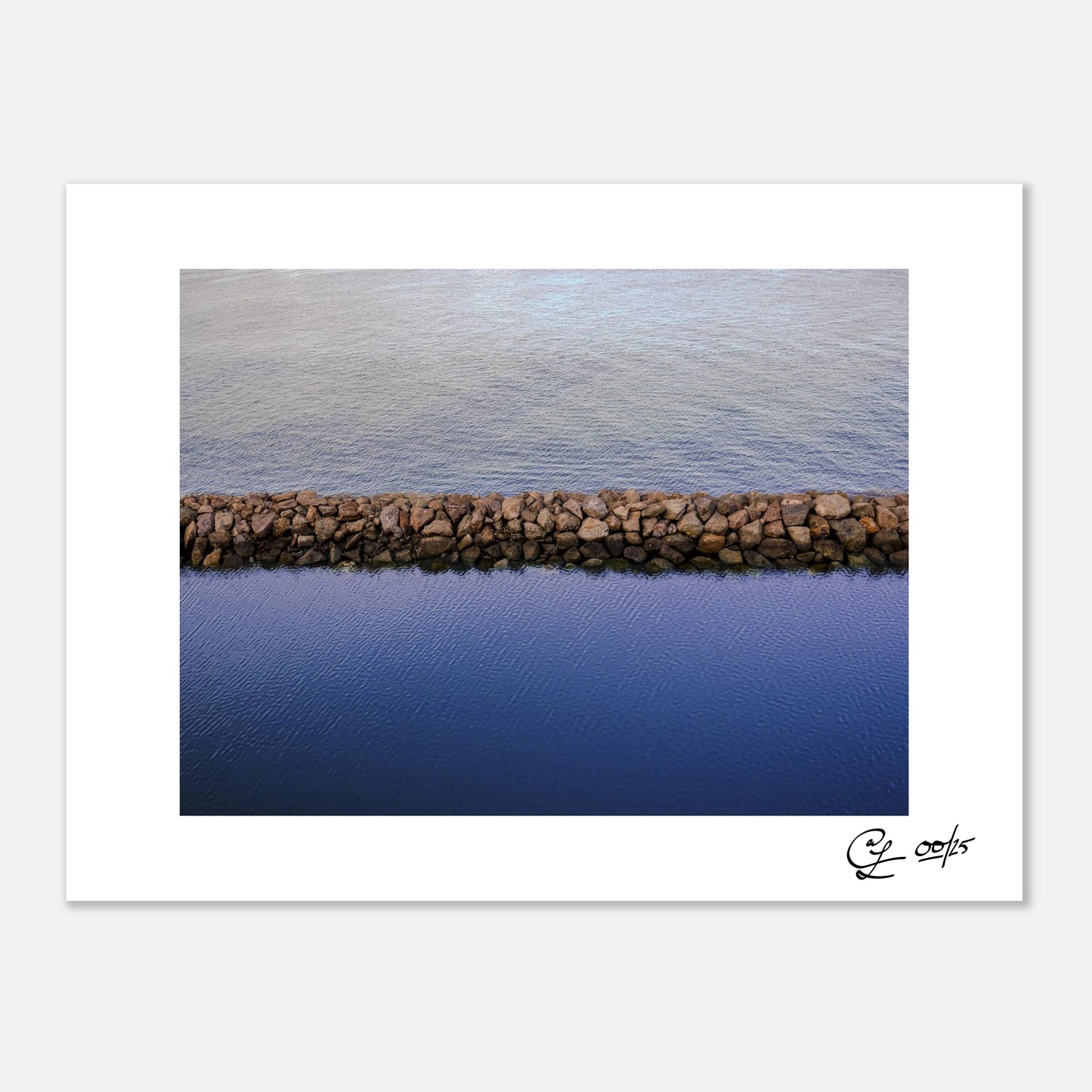 Breakwater at the Gray Ghost – Signed Fine Art Print
